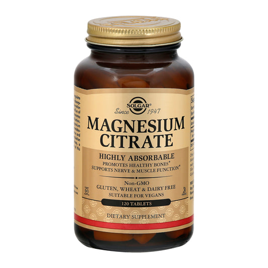 Solgar Tablets Magnesium Citrate 120 ea