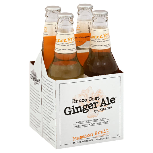 Bruce Cost Ginger Ale 4 ea
