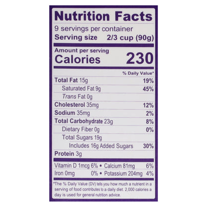 Alden's Organic Chocolate Chocolate Chip Ice Cream 1.5 qt