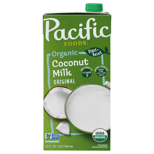 Pacific Foods Organic Plant-Based Original Coconut Milk 32 fl oz