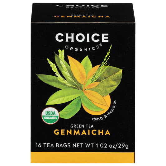 Choice Organics Bags Genmaicha Green Tea 16 ea