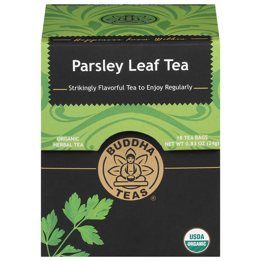 Buddha Teas Organic Parsley Leaf Herbal Tea 18 Tea Bags