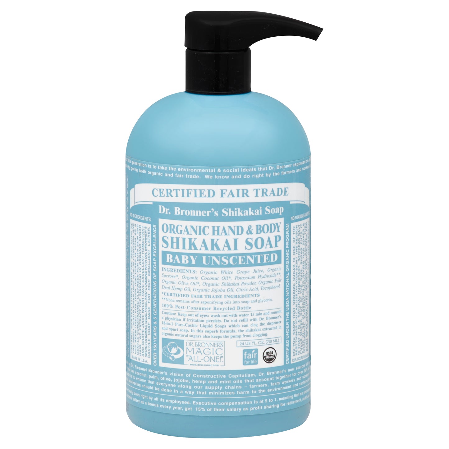 Dr. Bronner's Shikakai Soap 24 oz