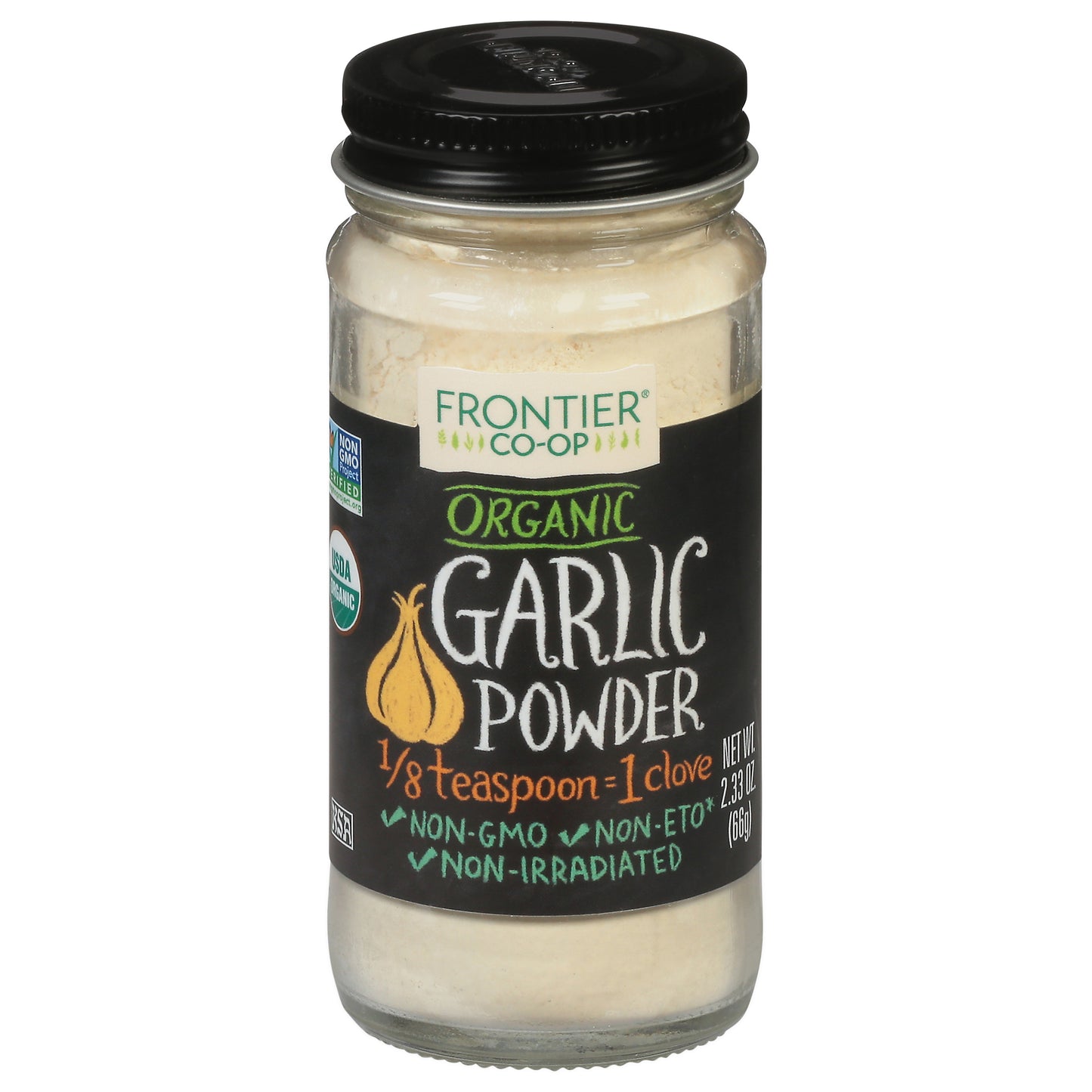 Frontier Co-op Organic Garlic Powder 2.33 oz