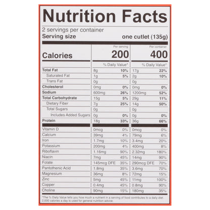 Eat Meati Animal-Free Crispy Mushroom Root Cutlets 2 ea