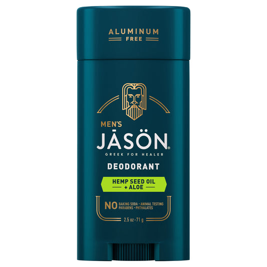 JĀSÖN® Men's Hemp Seed Oil + Aloe Deodorant 2.5 oz. Stick