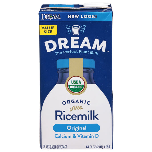Dream Organic Original Ricemilk Value Size 64 fl oz