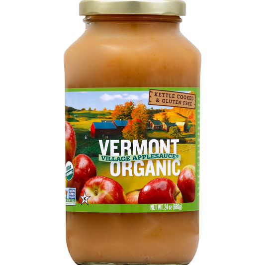 Vermont Village Applesauce 24 oz