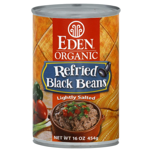 Eden Refried Black Beans 16 oz