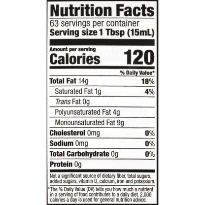 Spectrum Culinary™ Organic Canola Oil 32 fl. oz. Bottle