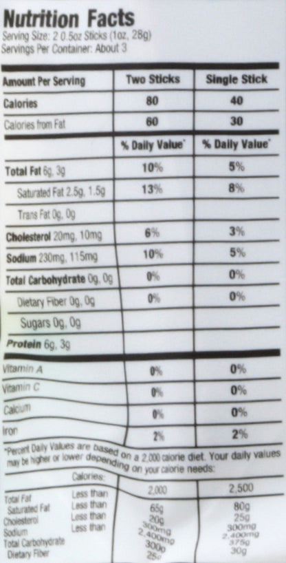 Vermont Smoke and Cure Beef & Pork Sticks 3 oz