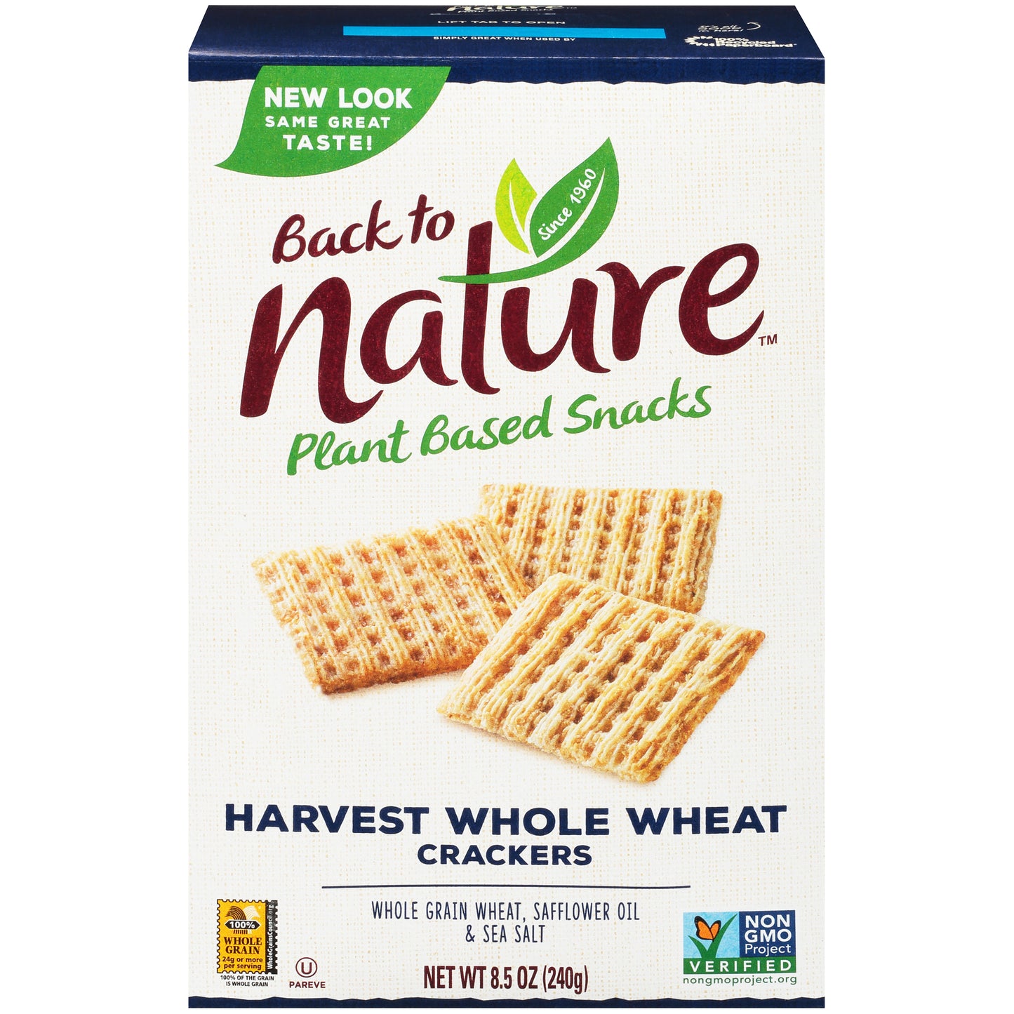 Back to Nature Black Pepper HWW Cracker Box