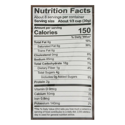 Alter Eco Organic Dark Chocolate Granola 8 oz