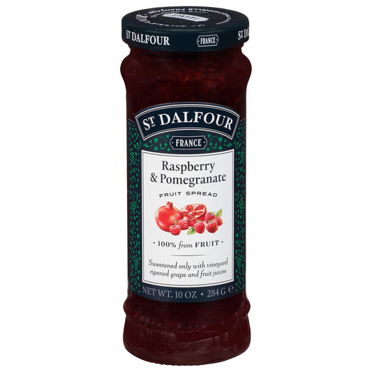 St Dalfour Raspberry & Pomegranate Fruit Spread 10 oz