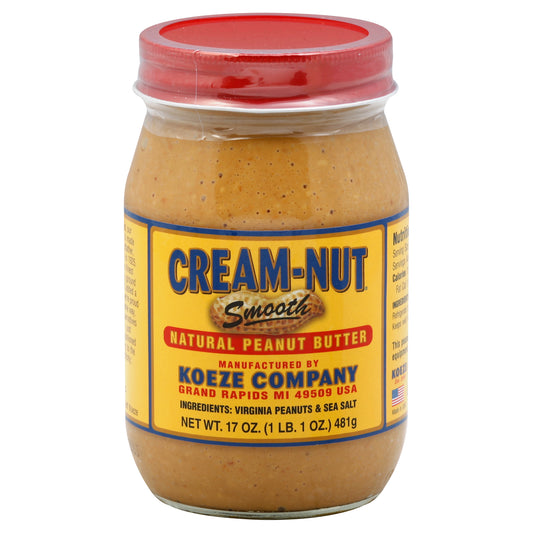 Cream-Nut Peanut Butter 17 oz