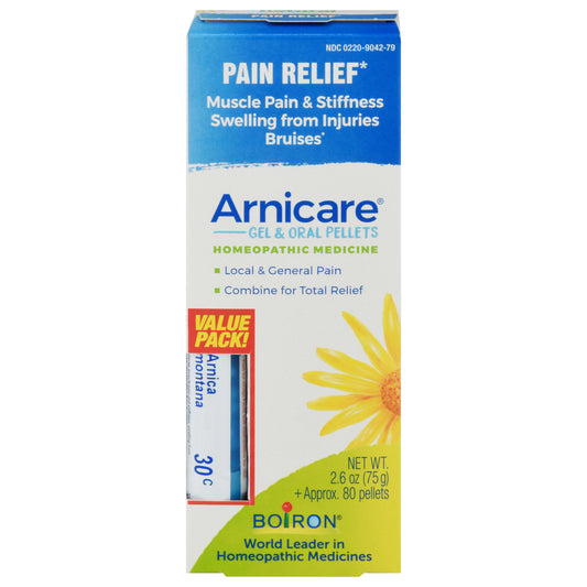 Arnicare Gel & Oral Pellets Pain Relief Value Pack 2.6 oz