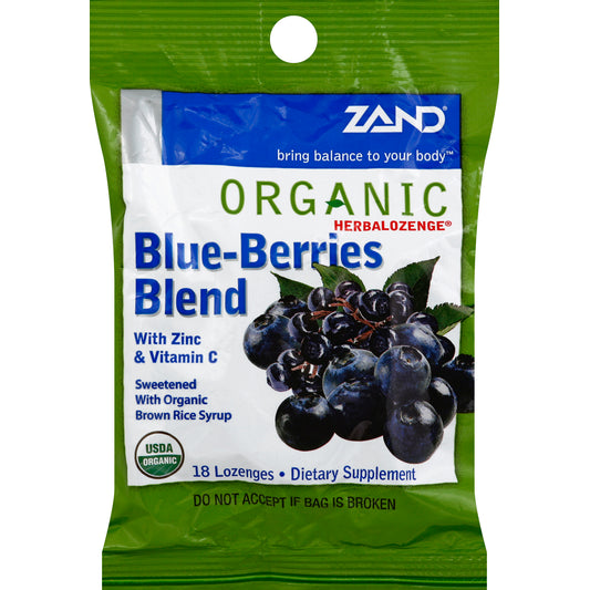 Zand Organic Lozenges 18 ea