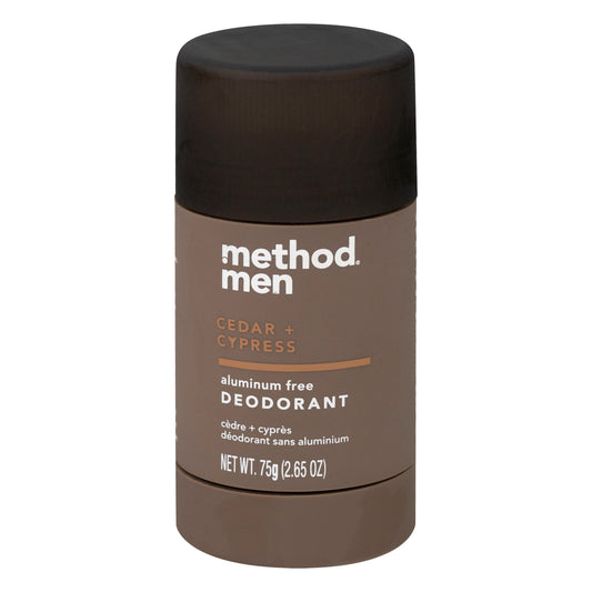 Method Men Aluminum Free Cedar + Cypress Deodorant 2.65 oz
