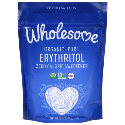 Wholesome Pure Erythritol Zero Calorie Organic Sweetener 12 oz