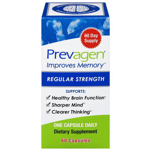 Prevagen Regular Strength Improves Memory 60 Capsules
