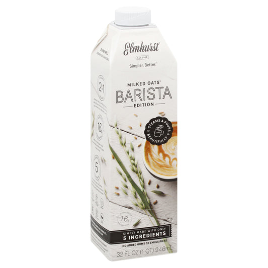 Elmhurst Barista Edition Milked Oats 32 oz