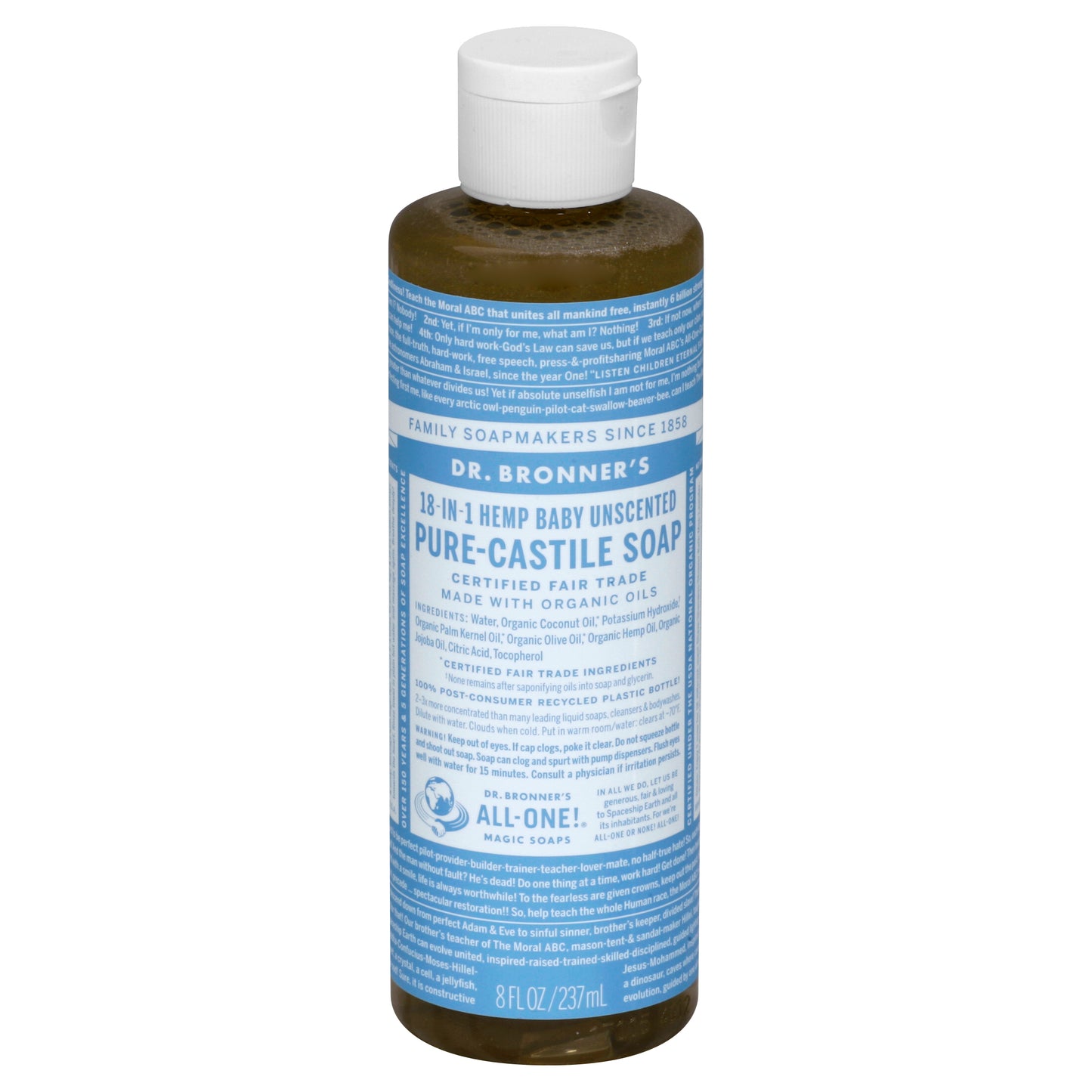 Dr. Bronner's Castile Soap 8 oz