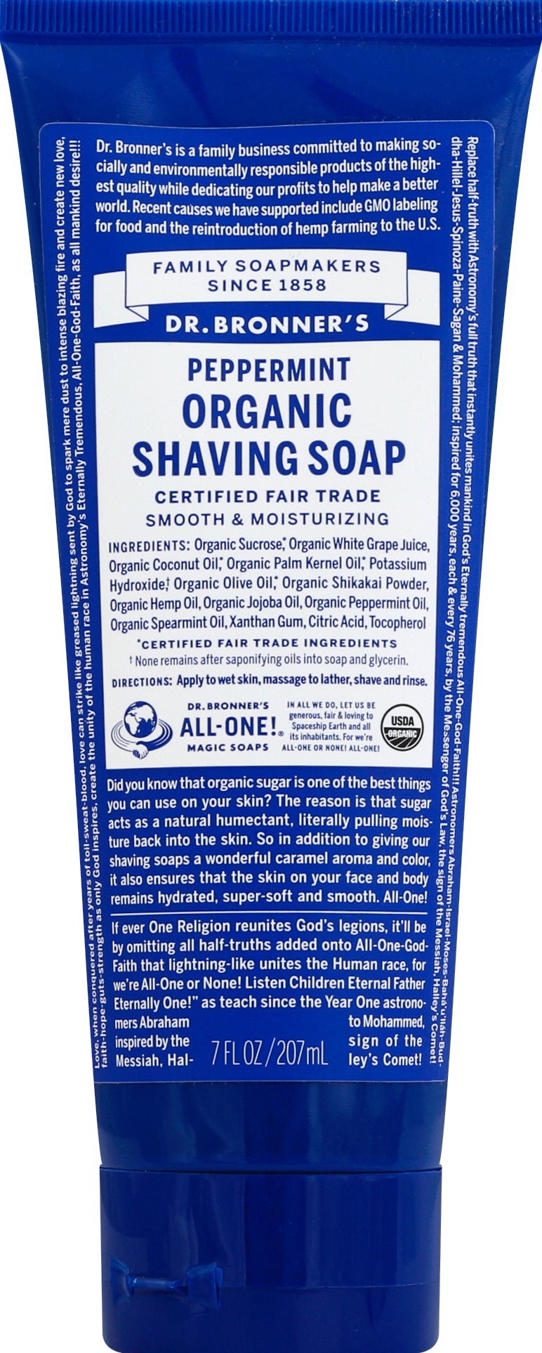 Dr. Bronner's Shaving Soap 7 oz