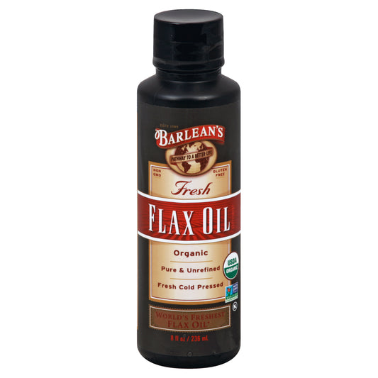 Barleans Flax Oil 8 oz