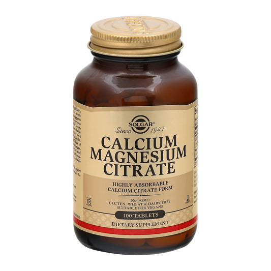 Solgar Tablets Calcium Magnesium Citrate 100 ea