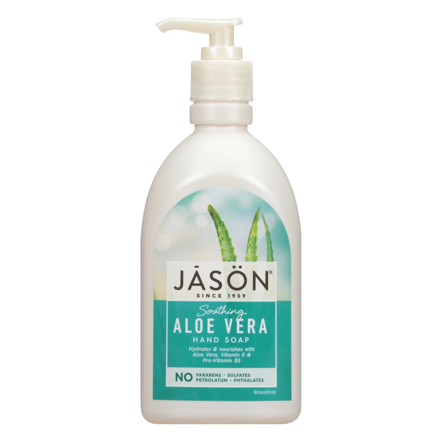 Jason Aloe Vera Soothing Hand Soap 16 oz