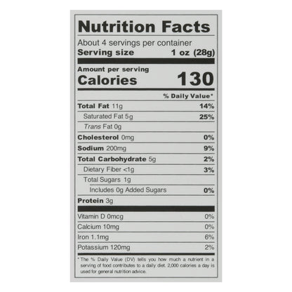 Nuts for Cheese Organic & Dairy-Free Black Garlic Fermented Cashew Product 4.2 oz