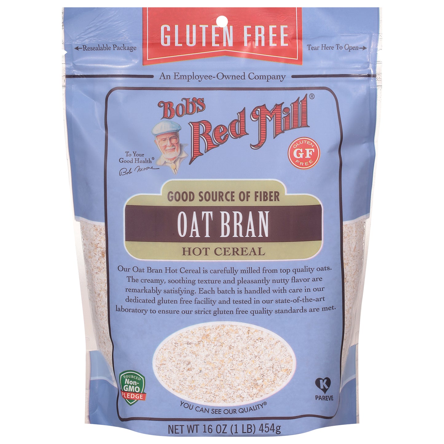 Bob's Red Mill Oat Bran Hot Cereal 16 oz