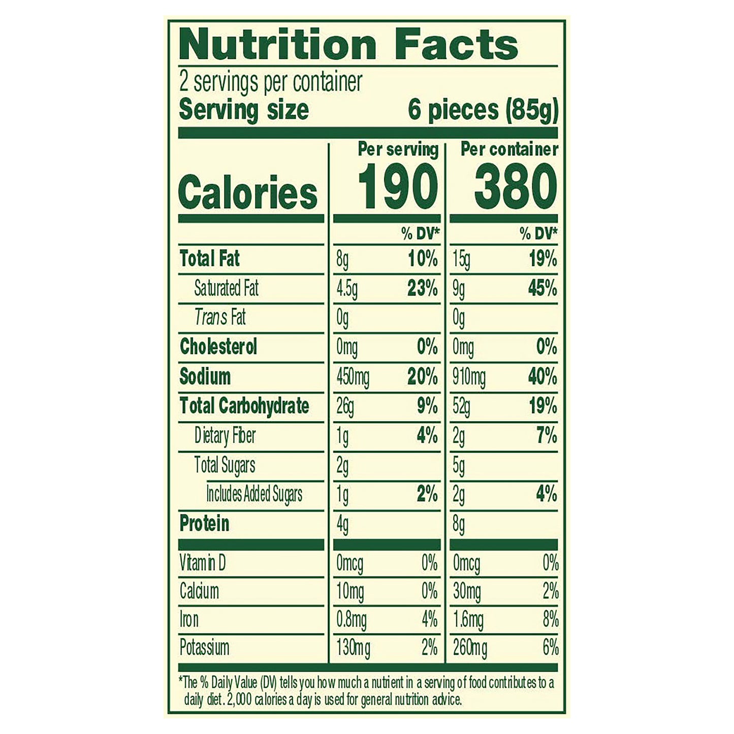 Amy's Vegan Cheeze Pizza Snacks 6 oz