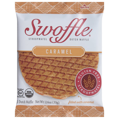 Swoffle Caramel Dutch Waffle 1 ea