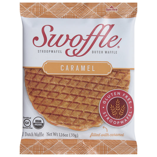 Swoffle Caramel Dutch Waffle 1 ea