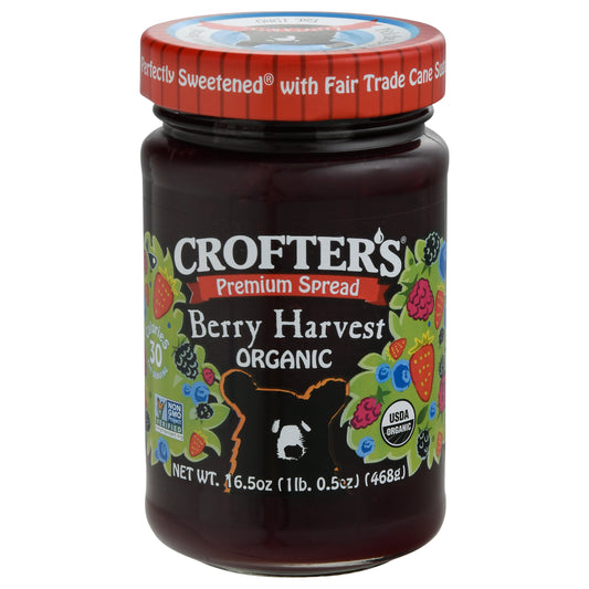 Crofter's Premium Organic Berry Harvest Spread 16.5 oz