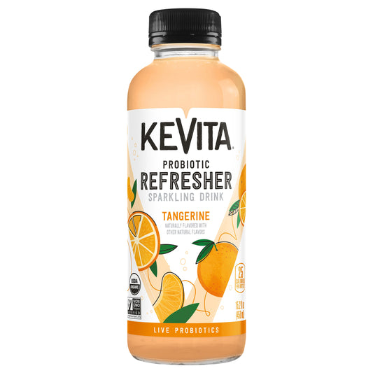 KeVita Probiotic Refresher Tangerine Sparkling Drink 15.2 fl oz