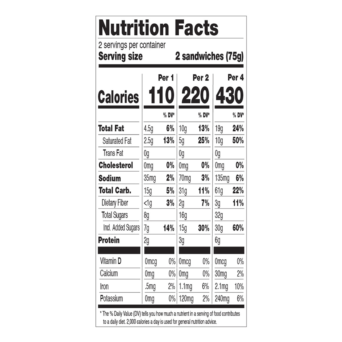Chocolate Vanilla Sandwiches Dairy-Free Oat Milk Frozen Desserts, 4 Ct