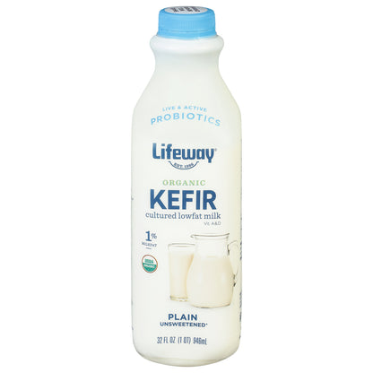 Lifeway Organic Unsweetened Plain Kefir 32 fl oz