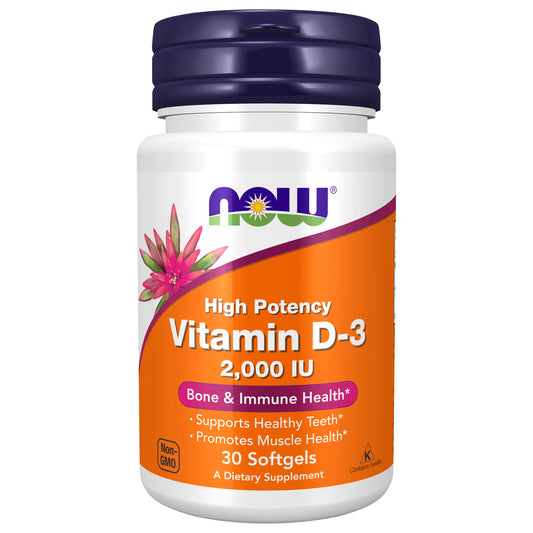 Vitamin D-3 2000 IU - 30 Softgels