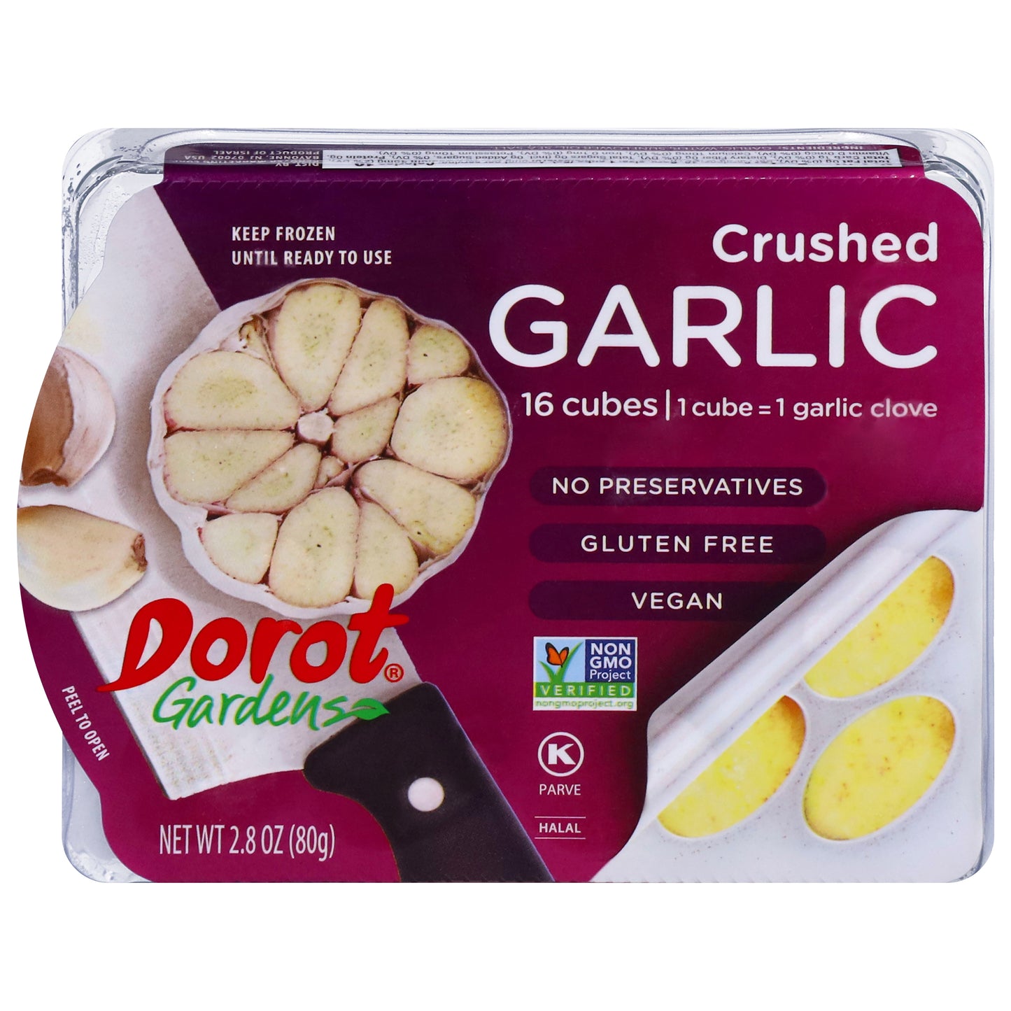 Dorot Gardens Crushed Garlic 2.8 oz