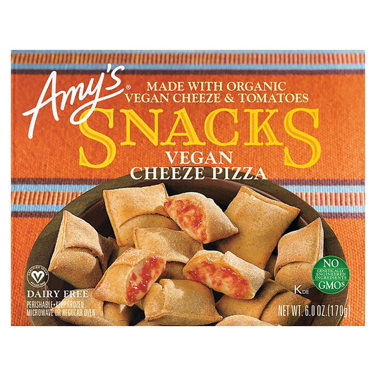 Amy's Vegan Cheeze Pizza Snacks 6 oz