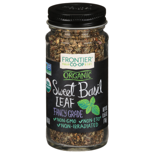 Frontier Co-op Organic Sweet Basil Leaf 0.56 oz