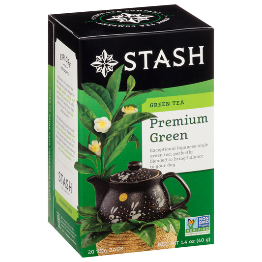 Stash Tea Bags Premium Green Green Tea 20 ea