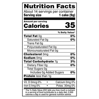 SodiumFree Pln RcCk 4.47Oz