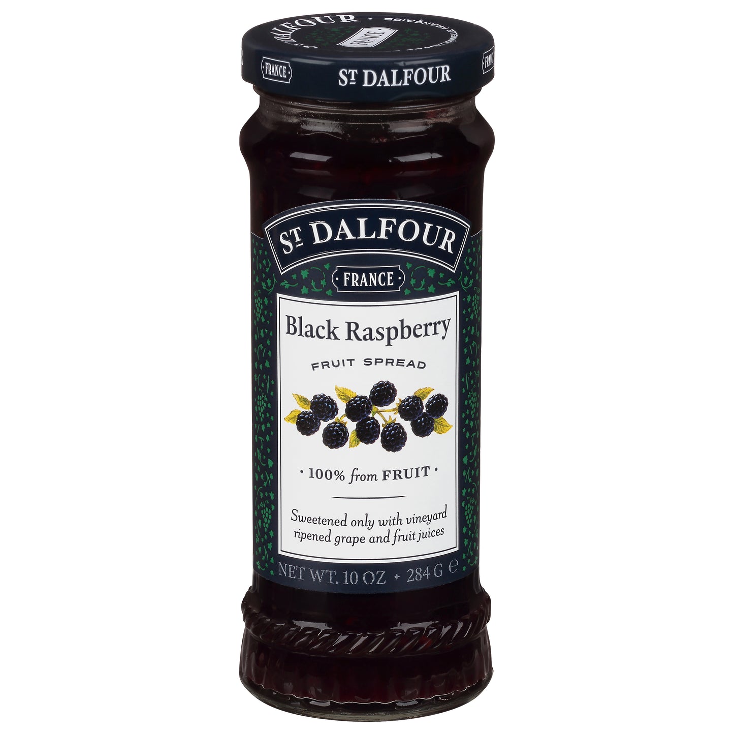 St Dalfour Black Raspberry Fruit Spread 10 oz