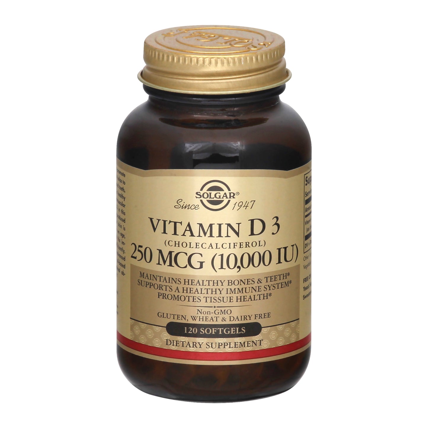 Solgar Softgels Vitamin D3 120 ea