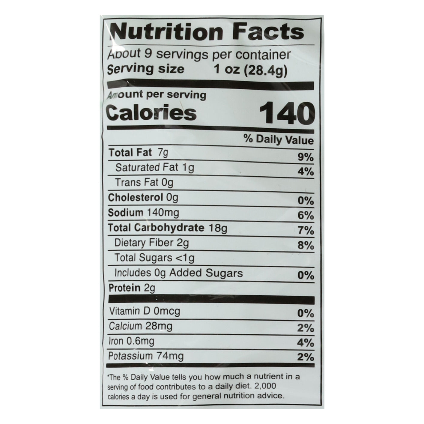 Vista Hermosa Capable & Crunchy Sea Salted Tortilla Chips 9 oz