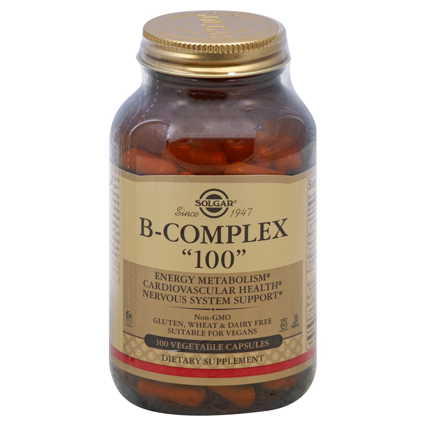 Solgar Vegetable Capsules B-Complex 100 100 ea