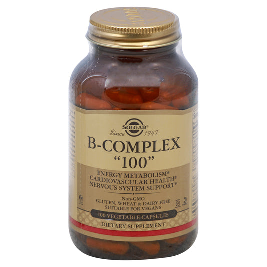 Solgar Vegetable Capsules B-Complex 100 100 ea